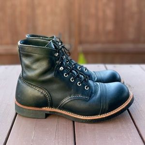 RED WING Iron Ranger Boot 6-Inch 8114 Size 9D